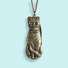 Load image into Gallery viewer, Cat Knife Necklace: 32 Inch