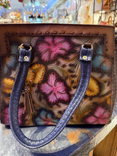 Load image into Gallery viewer, Hand Tooled Leather Bag
