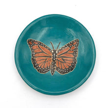 Load image into Gallery viewer, Monarch Butterfly Ceramic Ring Dish
