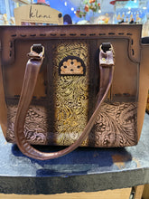 Load image into Gallery viewer, Hand Tooled Leather Bag