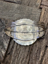 Load image into Gallery viewer, Vintage Turquoise Petit Point Cuff