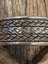 Load image into Gallery viewer, Vintage Sterling Cuff