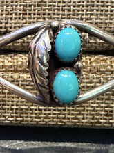 Load image into Gallery viewer, Vintage Turquoise Cuff