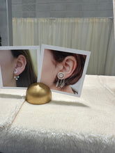 Load image into Gallery viewer, 3-D Front Back Earrings