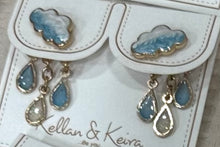 Load image into Gallery viewer, 3-D Front Back Earrings