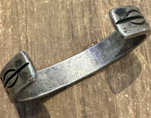 Load image into Gallery viewer, Vintage Sterling Silver Baby Cuff