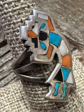 Load image into Gallery viewer, Vintage Zuni Kachina Ring