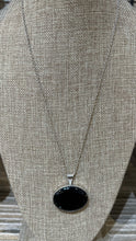 Load image into Gallery viewer, Vintage Black Onyx Pendant