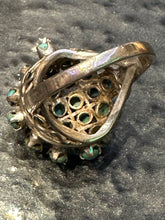 Load image into Gallery viewer, Vintage Zuni Snake Eye Turquoise Ring
