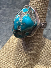 Load image into Gallery viewer, Vintage Turquoise Nugget Ring