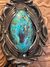 Load image into Gallery viewer, Vintage Turquoise Bolo Tie