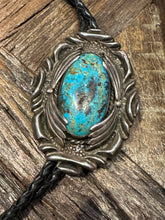 Load image into Gallery viewer, Vintage Turquoise Bolo Tie