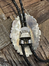 Load image into Gallery viewer, Vintage Turquoise Bolo Tie