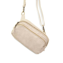 Load image into Gallery viewer, Kylie Double Zip Sling Bag