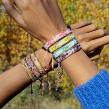 Load image into Gallery viewer, Bali Friendship Bracelet - Sherbet Peach