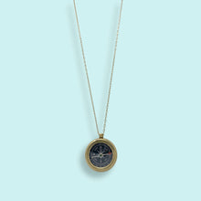 Load image into Gallery viewer, Trailblazer Compass Necklace: 28 Inch