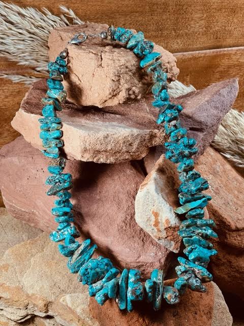 Shops Turquoise nuggets necklace