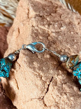 Load image into Gallery viewer, Natural Turquoise Chunky Nugget necklace
