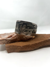 Load image into Gallery viewer, Wide Storyteller Cuff - Antique
