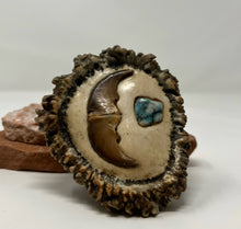 Load image into Gallery viewer, Elk Horn Belt Buckle