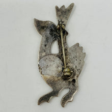 Load image into Gallery viewer, Navajo Sterling Bird Pin