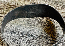 Load image into Gallery viewer, Fred Harvey Era Cuff with 3 Turquoise Cabochons