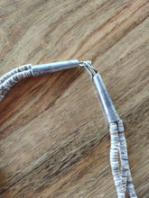Load image into Gallery viewer, Santa Domingo Heishi 3 Strand Fetish Necklace, 30.5" long
