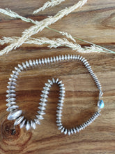 Load image into Gallery viewer, Navajo Pearls Bauble Necklace, 20.5" length, graduated beads from 2.5 cm to .5 cm