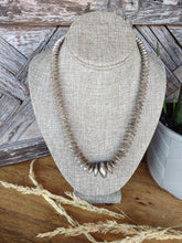 Load image into Gallery viewer, Navajo Pearls Bauble Necklace, 20.5" length, graduated beads from 2.5 cm to .5 cm