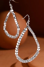 Load image into Gallery viewer, Pave Cubic Beaded Teardrop Earrings
