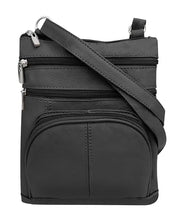 Load image into Gallery viewer, Leather crossbody with phone pocket
