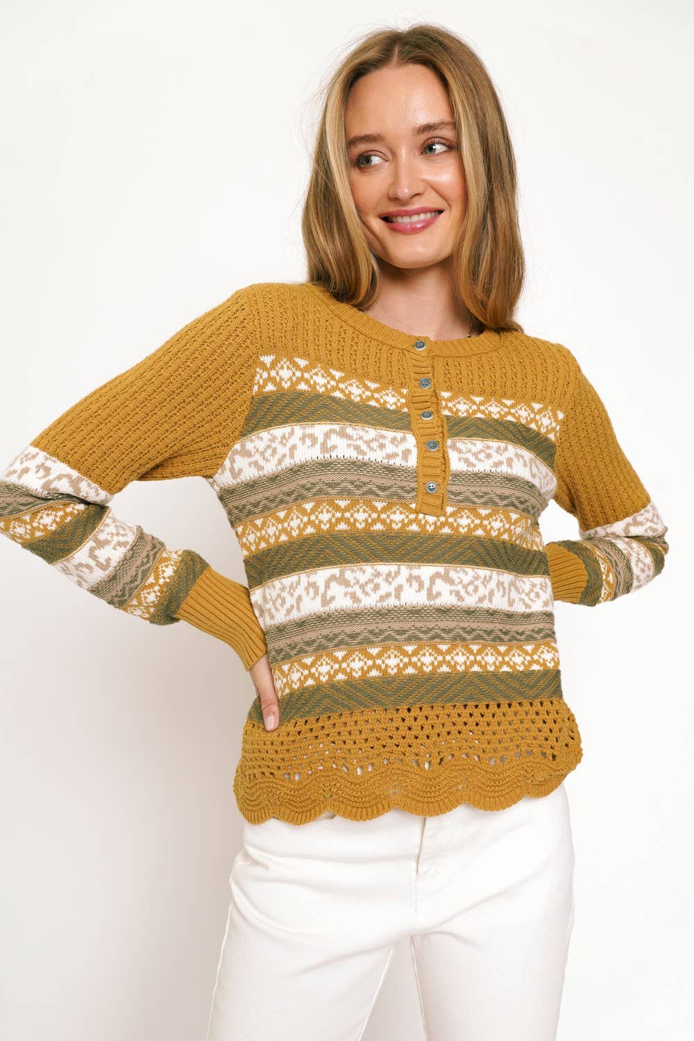 Fair Isle Mix Sweater