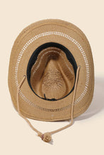 Load image into Gallery viewer, Straw Weave Cowboy Hat
