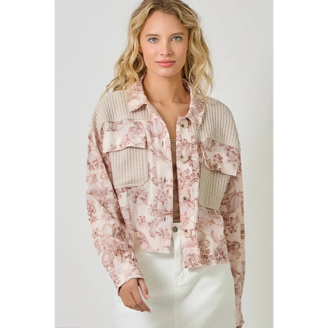 Mixed Media Jacket