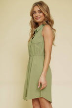 Load image into Gallery viewer, Embroidered Shirt Dress
