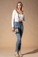 Load image into Gallery viewer, Hand-painted Genuine Leather Cellphone Bag
