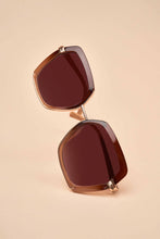 Load image into Gallery viewer, Luxe Angelina Sunglasses - Mahogany
