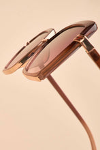 Load image into Gallery viewer, Luxe Angelina Sunglasses - Mahogany
