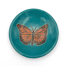 Load image into Gallery viewer, Monarch Butterfly Ceramic Ring Dish
