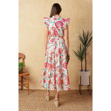 Load image into Gallery viewer, A Printed Woven Midi Dress
