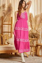 Load image into Gallery viewer, Embroidered Dress With Sweetheart Neckline
