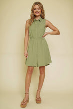 Load image into Gallery viewer, Embroidered Shirt Dress
