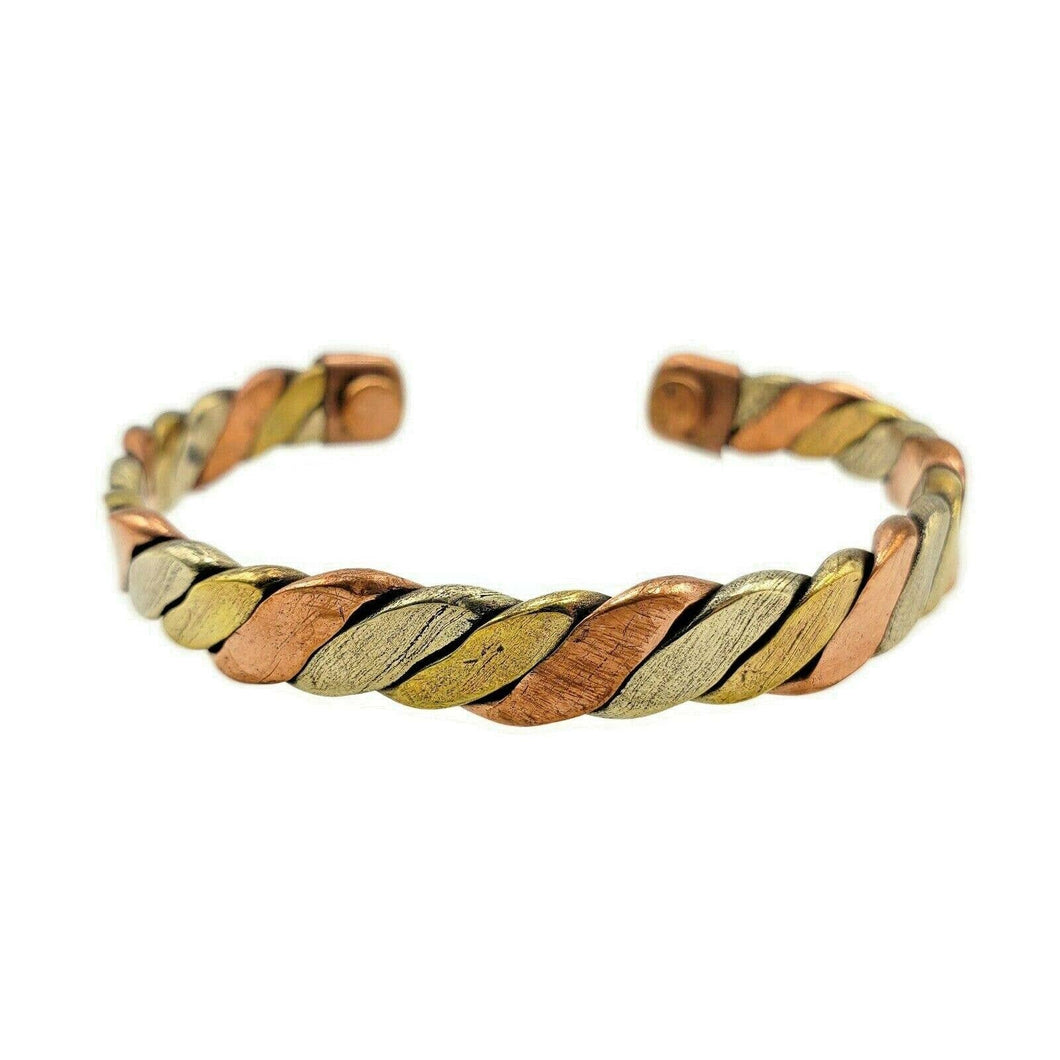 Pure Copper Magnetic Bracelet Arthritis Pain Therapy