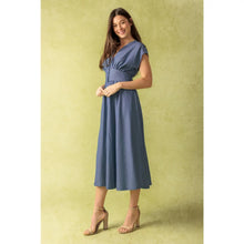 Load image into Gallery viewer, A Solid Woven Midi Dress
