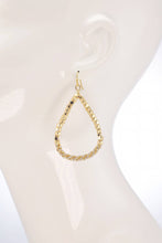 Load image into Gallery viewer, Pave Cubic Beaded Teardrop Earrings
