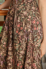 Load image into Gallery viewer, Forest Bloom Embellished Smock Dress
