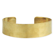 Load image into Gallery viewer, Gold Hammered Cuff
