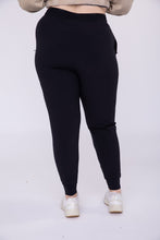 Load image into Gallery viewer, CURVY Branded Waistband Toggle Joggers
