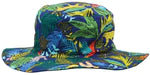 Kids Reversible Tropical Bucket Hat (M)