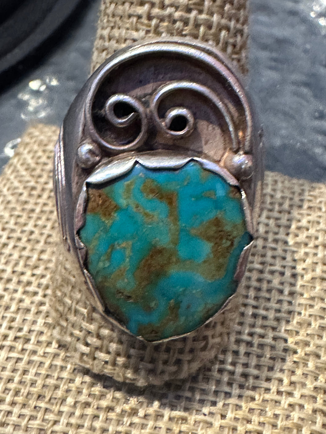 Vintage Turquoise Men's Ring